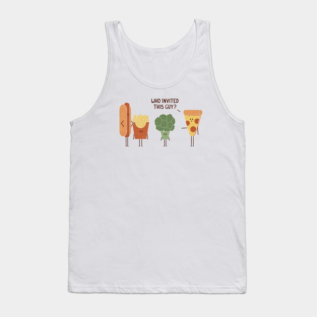 Party Crasher Tank Top by HandsOffMyDinosaur